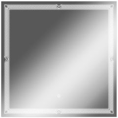 Зеркало Паликир 700х700 с подсветкой Домино (GL7051Z) в Когалыме - kogalym.mebel24.online | фото