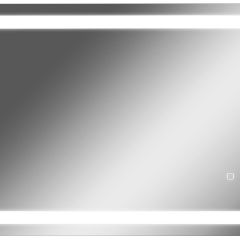 Зеркало Прага 800х550 с подсветкой Домино (GL7021Z) в Когалыме - kogalym.mebel24.online | фото 1
