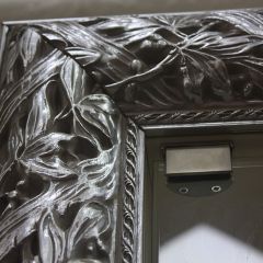 Зеркало Тиффани Premium черная/серебро (ТФСТ-2(П) в Когалыме - kogalym.mebel24.online | фото 2