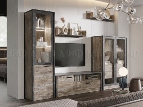 Амели Тумба ТВ (Дуб Юкон-Бетон темный) в Когалыме - kogalym.mebel24.online | фото 3