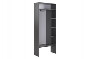 БАСКО Прихожая К5 (графит) в Когалыме - kogalym.mebel24.online | фото 10