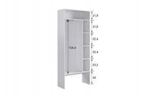 БАСКО Прихожая К5 (графит) в Когалыме - kogalym.mebel24.online | фото 9