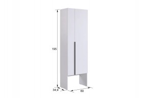 БАСКО Прихожая К8 (графит) в Когалыме - kogalym.mebel24.online | фото 3