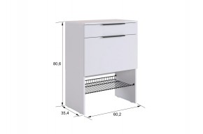 БАСКО Прихожая К8 (графит) в Когалыме - kogalym.mebel24.online | фото 7