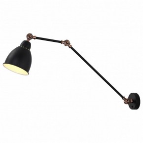 Бра Arte Lamp Braccio A2055AP-1BK в Когалыме - kogalym.mebel24.online | фото