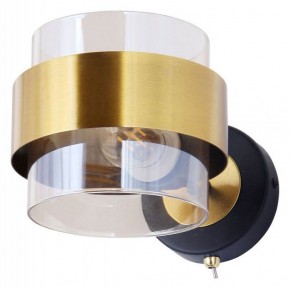 Бра Arte Lamp Carlo A8205AP-1BK в Когалыме - kogalym.mebel24.online | фото
