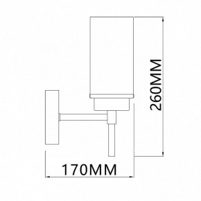 Бра Escada Legacy 2119/1A Chrome в Когалыме - kogalym.mebel24.online | фото 4