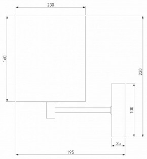 Бра Eurosvet Brume 60174/1 латунь в Когалыме - kogalym.mebel24.online | фото 5