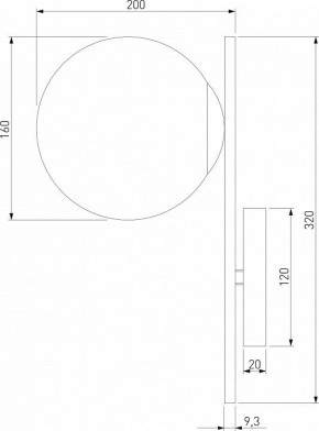 Бра Eurosvet Marbella 60147/1 латунь в Когалыме - kogalym.mebel24.online | фото 2