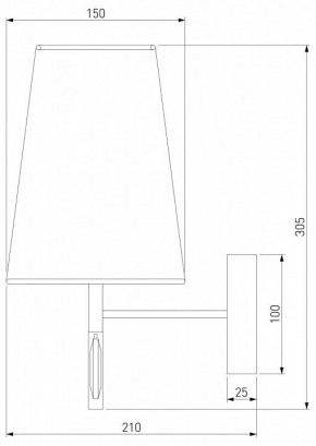 Бра Eurosvet Milazzo 60137/1 хром в Когалыме - kogalym.mebel24.online | фото 4