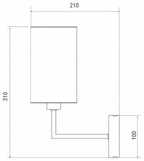 Бра Eurosvet Soffio 60134/1 никель в Когалыме - kogalym.mebel24.online | фото 2