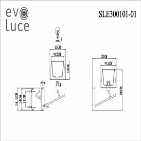 Бра EVOLUCE Denice SLE300101-01 в Когалыме - kogalym.mebel24.online | фото 7