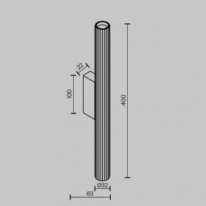 Бра Maytoni Calipso C082WL-12W2.7K-B в Когалыме - kogalym.mebel24.online | фото 4