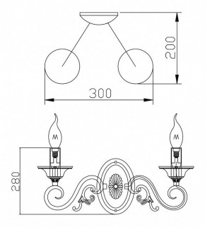 Бра Maytoni Perla ARM337-02-R в Когалыме - kogalym.mebel24.online | фото 4