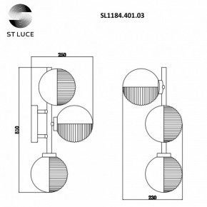 Бра ST-Luce Todo SL1184.401.03 в Когалыме - kogalym.mebel24.online | фото 6
