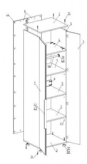 Детская "Лео" (модульная) в Когалыме - kogalym.mebel24.online | фото 9