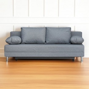 Диван-кровать Комфорт без подлокотников (4 подушки) BALTIC GREY в Когалыме - kogalym.mebel24.online | фото