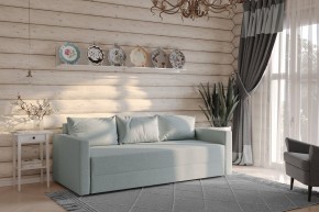 Диван-кровать Вало мятно-серый, ткань рогожка в Когалыме - kogalym.mebel24.online | фото 2
