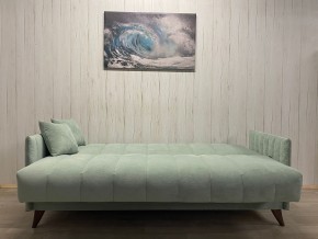 Диван Престиж-3 (НПБ) велюр Sensey mist green в Когалыме - kogalym.mebel24.online | фото 3