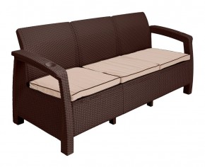 Диван Yalta Sofa 3 Set (Ялта) шоколадный в Когалыме - kogalym.mebel24.online | фото 2