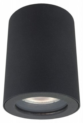 DK3007-BK Накладной светильник влагозащ., IP 44, 15 Вт, GU10, черный, алюминий в Когалыме - kogalym.mebel24.online | фото 2