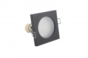 DK3015-BK Встраиваемый светильник влагозащ., IP 44, 50 Вт, GU10, черный, алюминий в Когалыме - kogalym.mebel24.online | фото 4