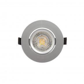 DK3020-CM Встраиваемый светильник, IP 20, 10 Вт, GU5.3, LED, серый, пластик в Когалыме - kogalym.mebel24.online | фото 1