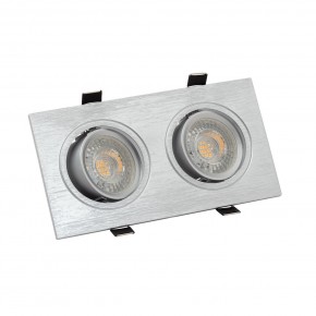 DK3022-CM Встраиваемый светильник, IP 20, 10 Вт, GU5.3, LED, серый, пластик в Когалыме - kogalym.mebel24.online | фото 1