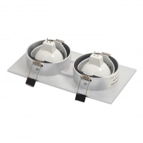 DK3022-CM Встраиваемый светильник, IP 20, 10 Вт, GU5.3, LED, серый, пластик в Когалыме - kogalym.mebel24.online | фото 4