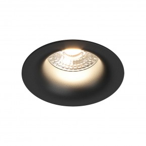 DK3024-BK Встраиваемый светильник, IP 20, 10 Вт, GU5.3, LED, черный, пластик в Когалыме - kogalym.mebel24.online | фото 1