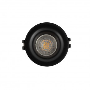 DK3024-BK Встраиваемый светильник, IP 20, 10 Вт, GU5.3, LED, черный, пластик в Когалыме - kogalym.mebel24.online | фото 2