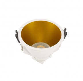 DK3026-WG Встраиваемый светильник, IP 20, 10 Вт, GU5.3, LED, белый/золотой, пластик в Когалыме - kogalym.mebel24.online | фото 2