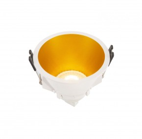 DK3026-WG Встраиваемый светильник, IP 20, 10 Вт, GU5.3, LED, белый/золотой, пластик в Когалыме - kogalym.mebel24.online | фото 3