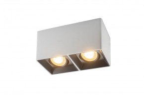 DK3035-WB Светильник накладной IP 20, 10 Вт, GU5.3, LED, белый/черный, пластик в Когалыме - kogalym.mebel24.online | фото 1