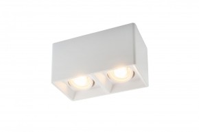 DK3035-WH Светильник накладной IP 20, 10 Вт, GU5.3, LED, белый, пластик в Когалыме - kogalym.mebel24.online | фото 1