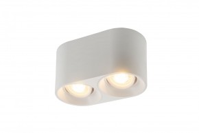 DK3036-WH Светильник накладной IP 20, 10 Вт, GU5.3, LED, белый, пластик в Когалыме - kogalym.mebel24.online | фото 1