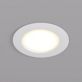 DK3046-WH Встраиваемый светильник, IP 20, 5Вт, LED, белый, пластик в Когалыме - kogalym.mebel24.online | фото 1