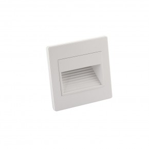DK3050-WH Светильник встраиваемый в стену, IP 20, LED 3000, 1 Вт, белый, пластик в Когалыме - kogalym.mebel24.online | фото 2