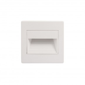 DK3050-WH Светильник встраиваемый в стену, IP 20, LED 3000, 1 Вт, белый, пластик в Когалыме - kogalym.mebel24.online | фото 3