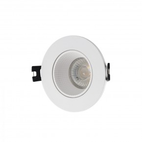 DK3061-WH Встраиваемый светильник, IP 20, 10 Вт, GU5.3, LED, белый/белый, пластик в Когалыме - kogalym.mebel24.online | фото 1