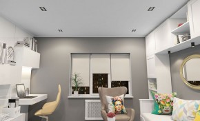 DK3072-BK+WH Встраиваемый светильник, IP 20, 10 Вт, GU5.3, LED, черный/белый, пластик в Когалыме - kogalym.mebel24.online | фото 3