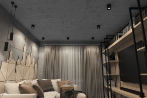 DK3090-BK+CH Светильник накладной IP 20, 10 Вт, GU5.3, LED, черный/хром, пластик в Когалыме - kogalym.mebel24.online | фото 2