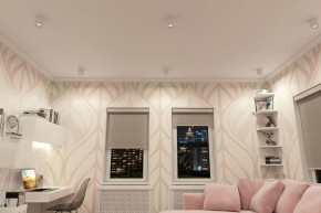 DK3090-WH+CH Светильник накладной IP 20, 10 Вт, GU5.3, LED, белый/хром, пластик в Когалыме - kogalym.mebel24.online | фото 2