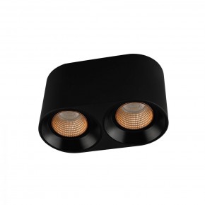 DK3096-BK+BR Светильник накладной IP 20, 10 Вт, GU5.3, LED, черный/бронзовый, пластик в Когалыме - kogalym.mebel24.online | фото