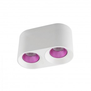 DK3096-WH+PI Светильник накладной IP 20, 10 Вт, GU5.3, LED, белый/розовый, пластик в Когалыме - kogalym.mebel24.online | фото