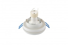 DK4031-WH Встраиваемый светильник, IP 20, 10 Вт, GU10, белый, алюминий/пластик в Когалыме - kogalym.mebel24.online | фото 1