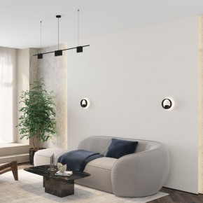 DK5060-BK Бра ORBIT, IP20, 3000К, LED, 10 Вт, черный матовый, алюминий в Когалыме - kogalym.mebel24.online | фото 6
