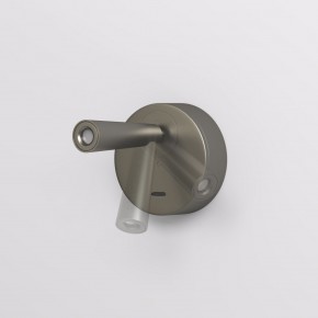 DK5072-DN Бра SHINE WALL со светодиодом, D104*H68, IP20, 3000К, 3W, RA?90, темный никель, алюминий в Когалыме - kogalym.mebel24.online | фото 3