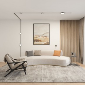 DK5072-DN Бра SHINE WALL со светодиодом, D104*H68, IP20, 3000К, 3W, RA?90, темный никель, алюминий в Когалыме - kogalym.mebel24.online | фото 5