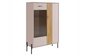 ДОМИНИКА Комод (со стеклом) в Когалыме - kogalym.mebel24.online | фото